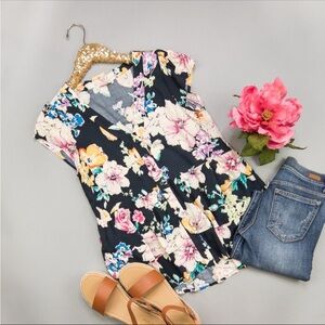 Andree Floral Print Women's Top